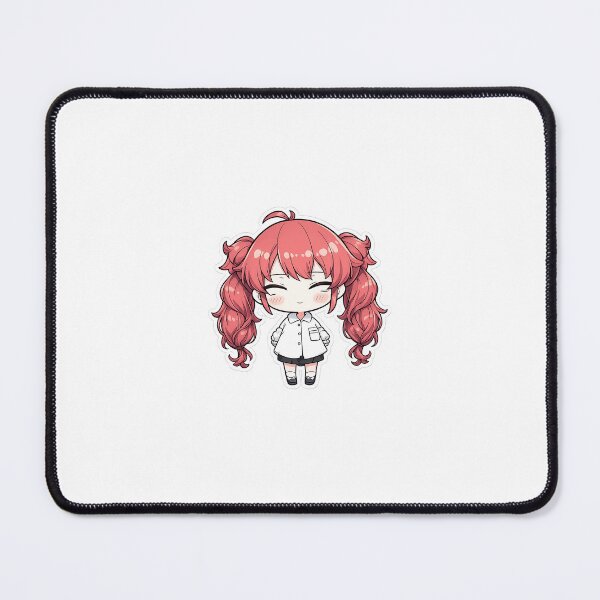 Item preview, Coral Nini Chibi Anime Girl designed and sold by MoodBuns®.