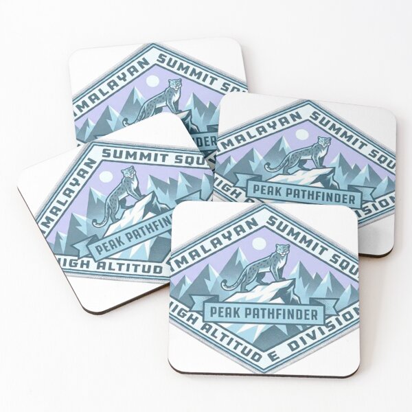 Item preview, Himalayan Summit Squad Snow Leopard Vintage Mountain Expedition Patch designed and sold by MT-Hub | Cute Aesthetic Art, Stickers & Phone Cases.