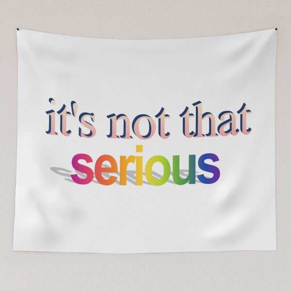 Item preview, it's not that serious Wordart designed and sold by WorddArtt.