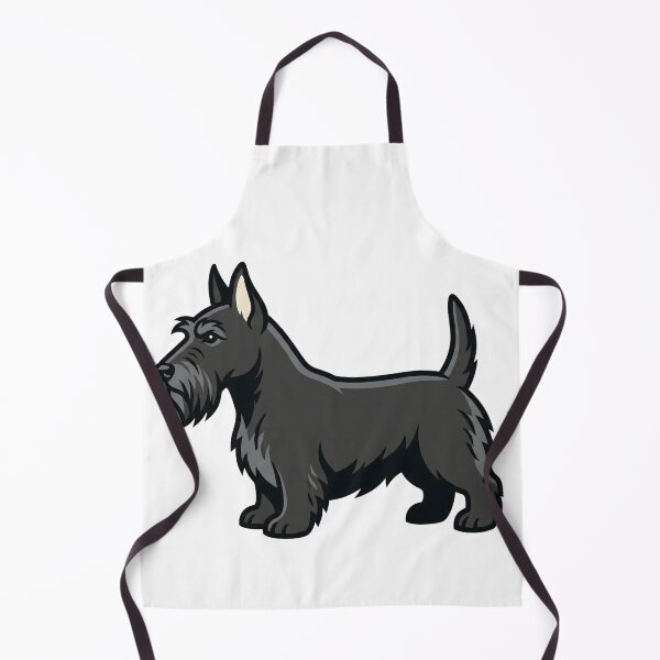 Item preview, Clean Scottish Terrier Vector Illustration designed and sold by DigitalGremlin.
