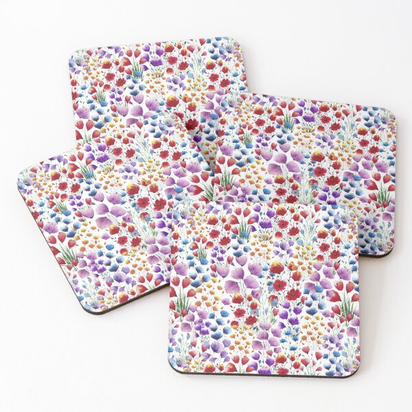 Item preview, Floral Watercolor Patten Transparent background designed and sold by VitSArt.