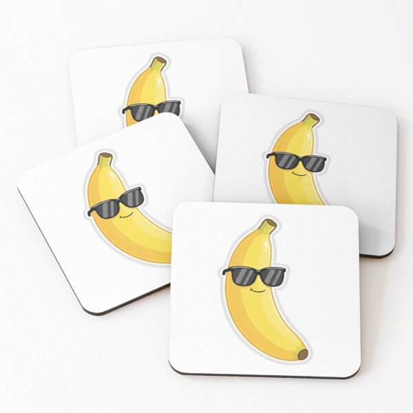 Item preview, Cool Banana Sunglasses Funny Fruit Sticker designed and sold by Dakochaaan.