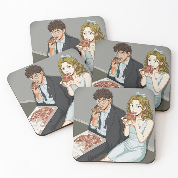 Item preview, Couple Eating Pizza designed and sold by Berkay-BAYRAV.