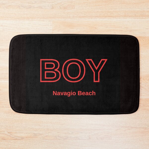 Item preview, Navagio Beach Bold Typography Red Black Design designed and sold by onubi.