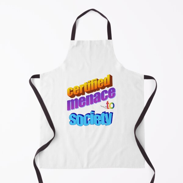 Item preview, certified menace to society Wordart designed and sold by WorddArtt.