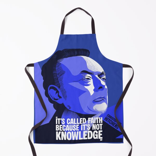Item preview, Faith is Not Knowledge - Hitchens Quote designed and sold by Subliminal Media.