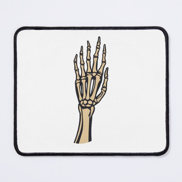 Item preview, Minimal Skeleton Hand Gothic Illustration designed and sold by Kavya Art.