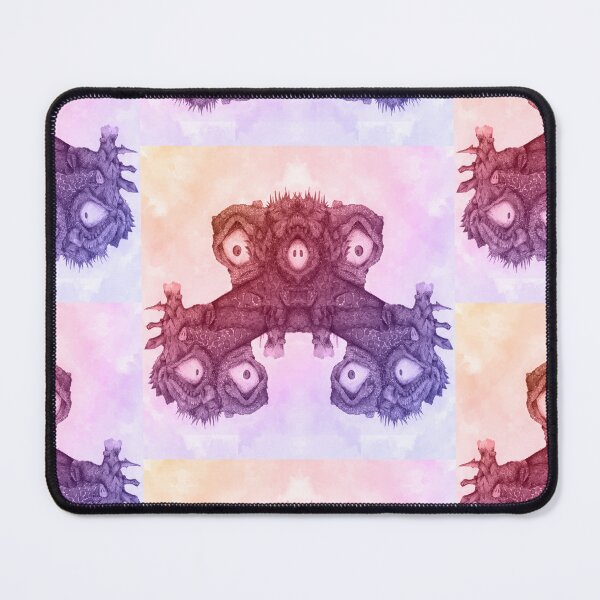 Item preview, Small colorful dragon faces remix a0520 designed and sold by liquid-print.