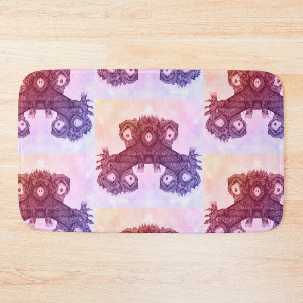 Item preview, Small colorful dragon faces remix a0520 designed and sold by liquid-print.