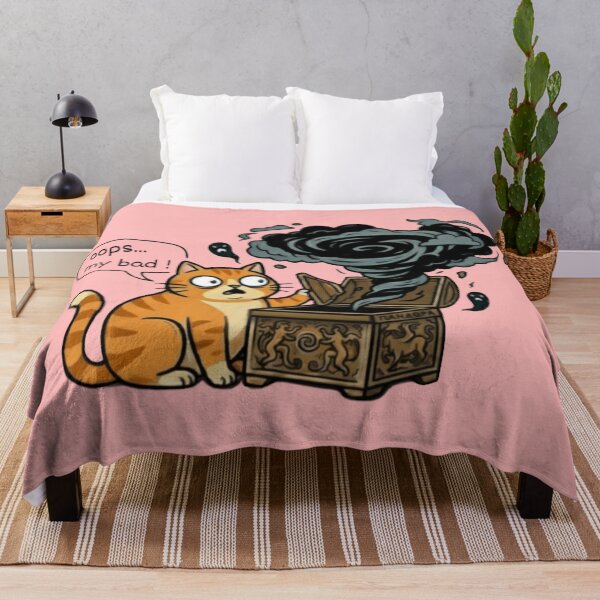 Item preview, Oops My Bad Cat – Pandora’s Box Funny designed and sold by MythoWorldddd.
