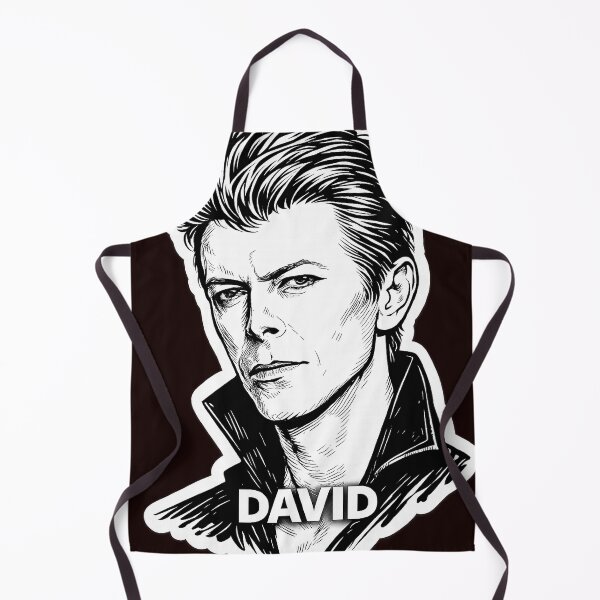 Item preview, David Bowie – Bold Line Art Tribute Portrait by Lulu Leb designed and sold by LuluLeb.