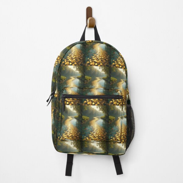 Item preview, Golden Coins River Landscape designed and sold by Creative Visualize.