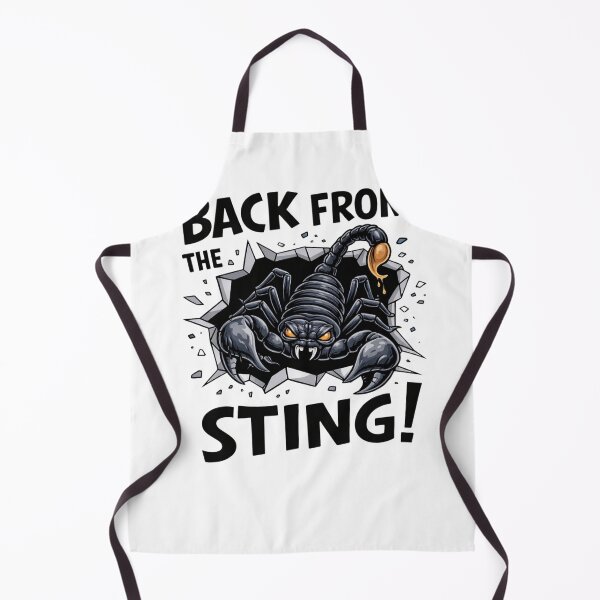 Item preview, Back from the Sting, Scorpion Sting Graphic Design,  Dark Aesthetic Animal Art, Edgy Desert Creature Illustration, Sticker Phone Case Mug Gift designed and sold by ColorFlick.