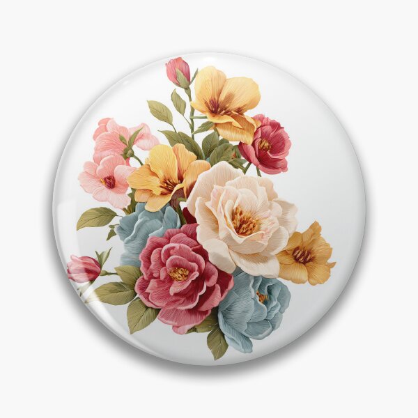 Item preview, Multi-Color Peony Bouquet - Elegant Romantic Floral Art Print designed and sold by DesignArtist.ia.