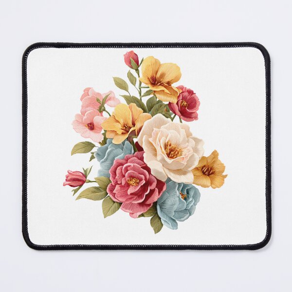 Item preview, Multi-Color Peony Bouquet - Elegant Romantic Floral Art Print designed and sold by DesignArtist.ia.