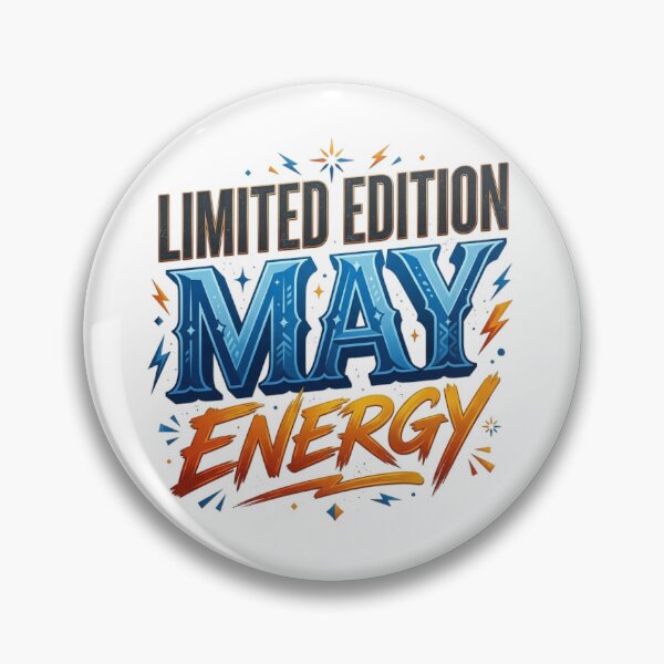 Item preview, Limited Edition May Energy Birthday Typography Art designed and sold by MahaMonner.