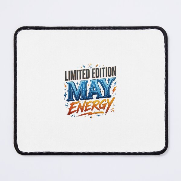 Item preview, Limited Edition May Energy Birthday Typography Art designed and sold by MahaMonner.