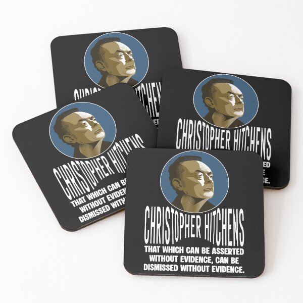 Item preview, Evidence Required - Hitchens Quote designed and sold by Subliminal Media.