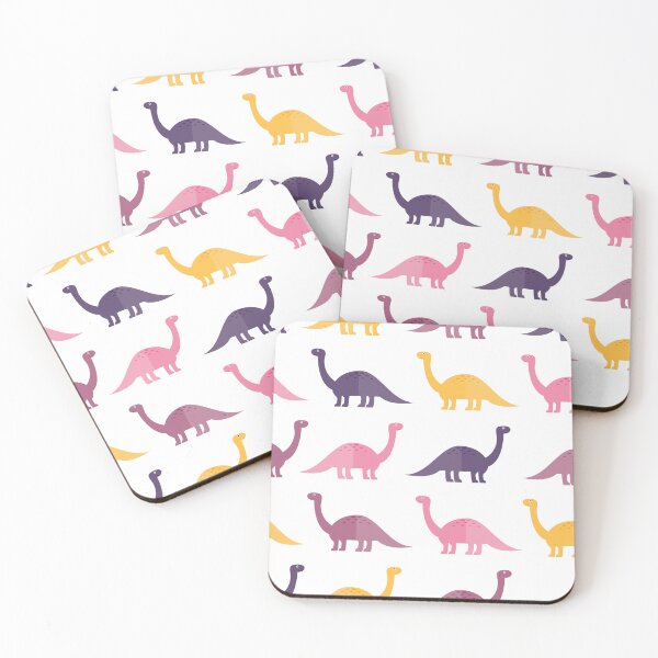 Item preview, Colourful dinos on white designed and sold by reneesillus.