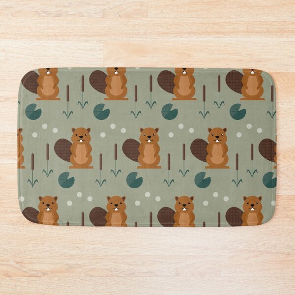 Item preview, Beavers on green designed and sold by reneesillus.