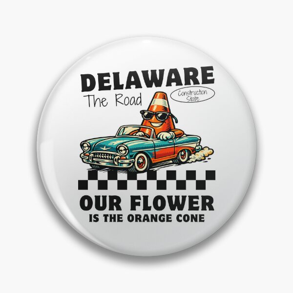 Item preview, Delaware : the road construction our flower is the orange cone designed and sold by Peerless-Prime.