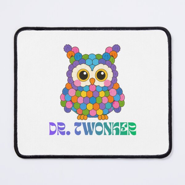 Item preview, Cute Colorful Owl Dr Twonker Funny Character designed and sold by PKOKdesign.