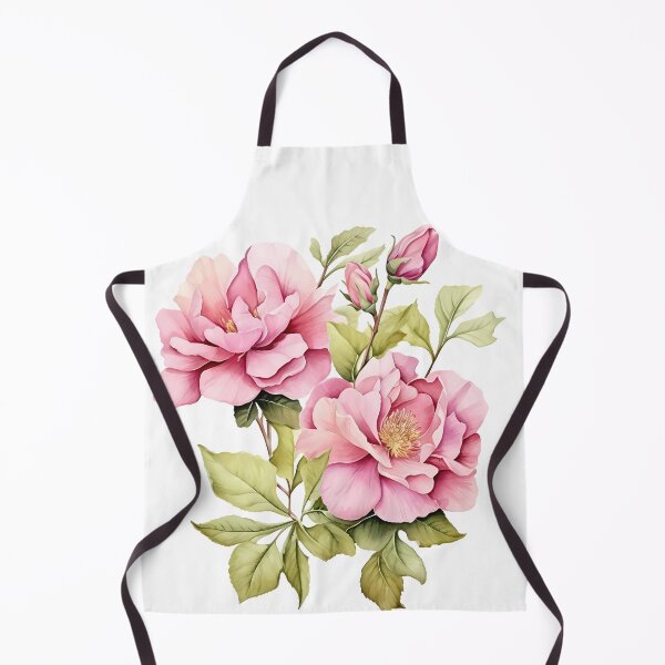 Item preview, Pink Peony Bouquet with Green Leaves - Elegant Romantic Floral Art Print designed and sold by DesignArtist.ia.