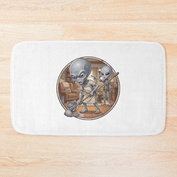 Item preview, Alien Husband Cleaning The House designed and sold by Sunkhung.
