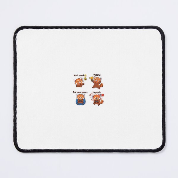 Item preview, ? Gamer Red Panda Sticker Pack designed and sold by mayukh1982.