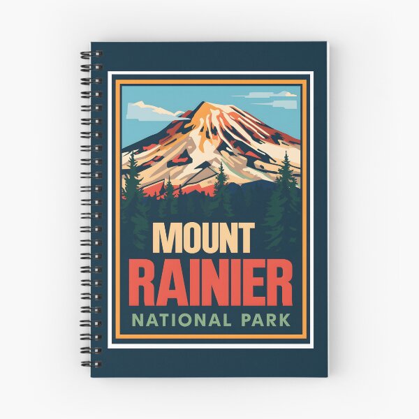 Item preview, Mount Rainier National Park - Washington designed and sold by StudioRedKoala.