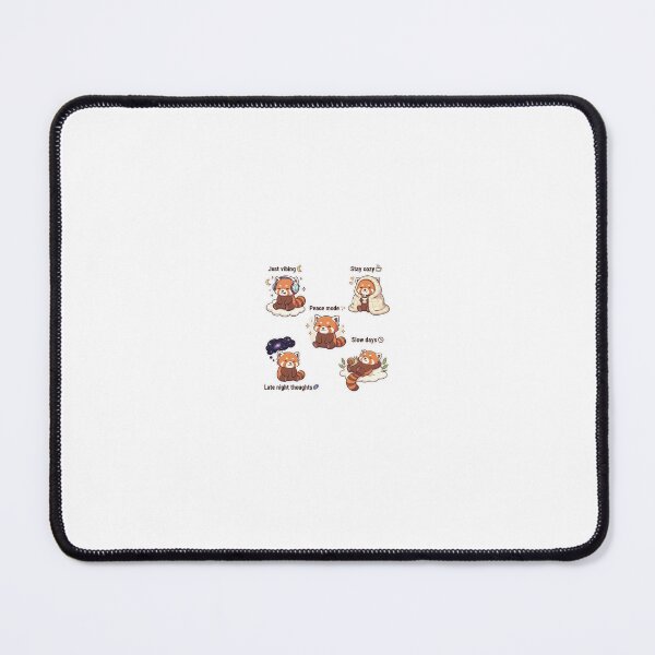 Item preview, ? Chill & Aesthetic Red Panda Sticker Pack designed and sold by mayukh1982.