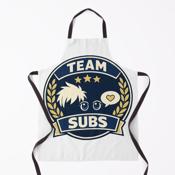 Item preview, Team Subs Cute Anime Badge Style Design designed and sold by TeeTimeTreasure.