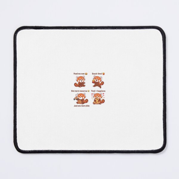 Item preview, ? Foodie Red Panda Sticker Pack designed and sold by mayukh1982.