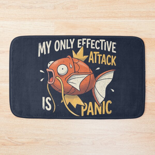 Item preview, my only effective attack is panic  designed and sold by TheSamuraiCat.