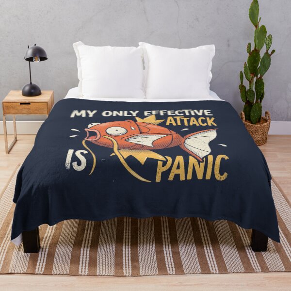 Item preview, my only effective attack is panic  designed and sold by TheSamuraiCat.