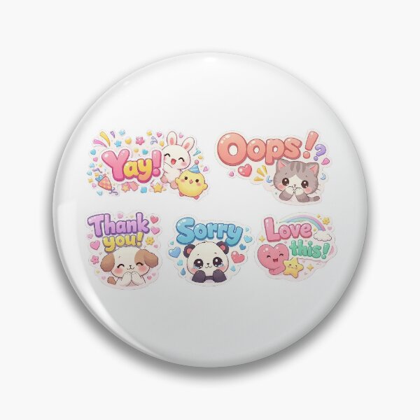 Item preview, ? Cute Kawaii Red Panda Sticker Pack designed and sold by mayukh1982.