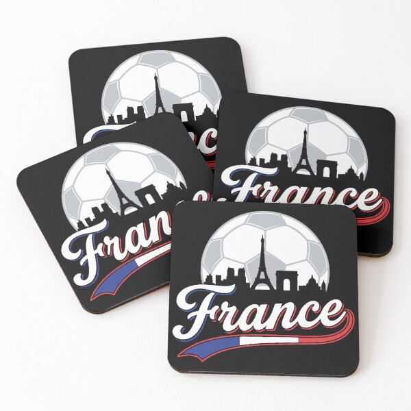 Item preview, France Skyline Flag Soccer Graphic  designed and sold by Imaginationbeyond.
