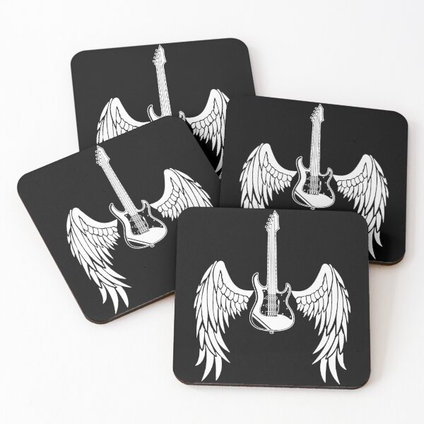 Item preview, White winged guitar designed and sold by Lagueny.