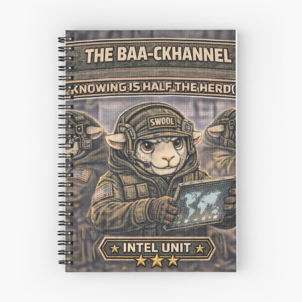 Item preview, The Baa-ckchannel Intel Unit – Sheep-I Joe Covert Comms Parody designed and sold by Thpoar.