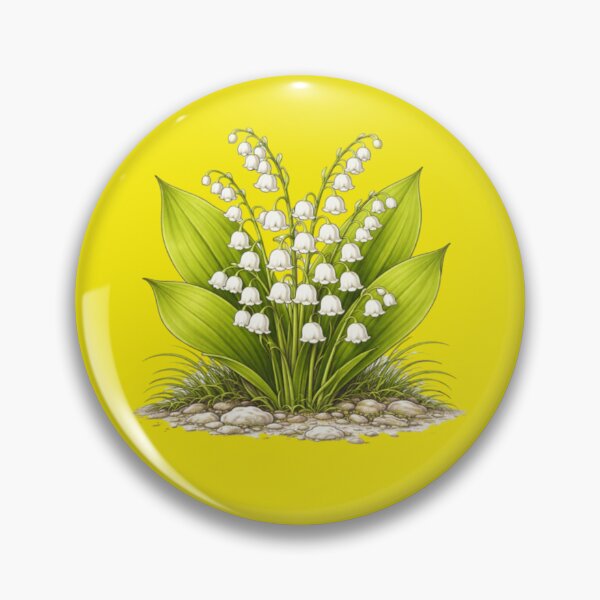 Item preview, Delicate Lily of the Valley – Elegant Spring Flowers, Botanical Style designed and sold by JOANNASKAH.