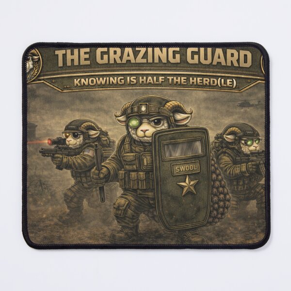 Item preview, The Grazing Guard – Sheep-I Joe Riot Shield Parody designed and sold by Thpoar.