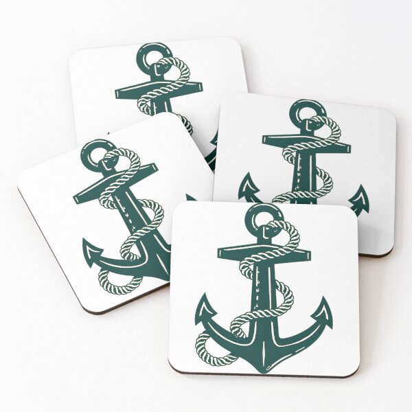 Item preview, Nautical Anchor Rope Design – Vintage Maritime Symbol designed and sold by Kavya Art.