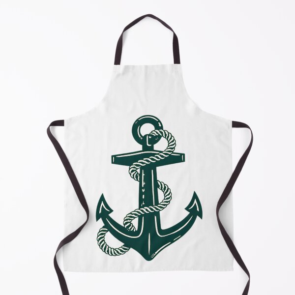 Item preview, Nautical Anchor Rope Design – Vintage Maritime Symbol designed and sold by Kavya Art.