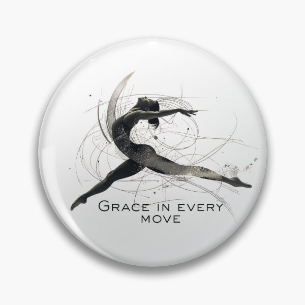 Item preview, Grace in Every Move - Gymnastic, Dance, Gym and Fitness Art designed and sold by Stellar Motion by Kornelia.