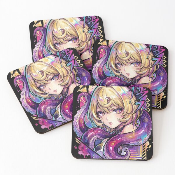 Item preview, ZZZ Yidhari Ice Rupture Spook Shack Vaporwave Retro Portrait designed and sold by Senpaiwaves.