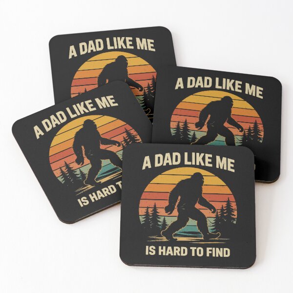 Item preview, A Dad Like Me Hard To Find Bigfoot Vintage Sunset Father's Day Outdoor designed and sold by issan-exe.