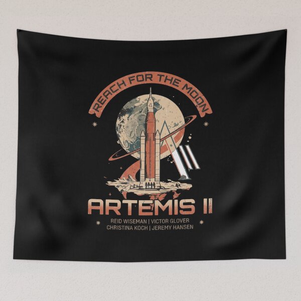 Item preview, Reach For The Moon Artemis II designed and sold by ajengsusan.
