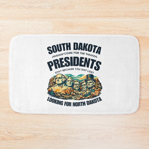 Item preview, South Dakota : come for the presidents stay because you got lost designed and sold by Peerless-Prime.
