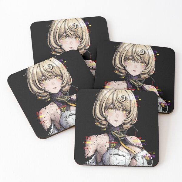 Item preview, ZZZ Yidhari Ice Attribute Rupture Strike Vaporwave Palm Sunset designed and sold by Senpaiwaves.