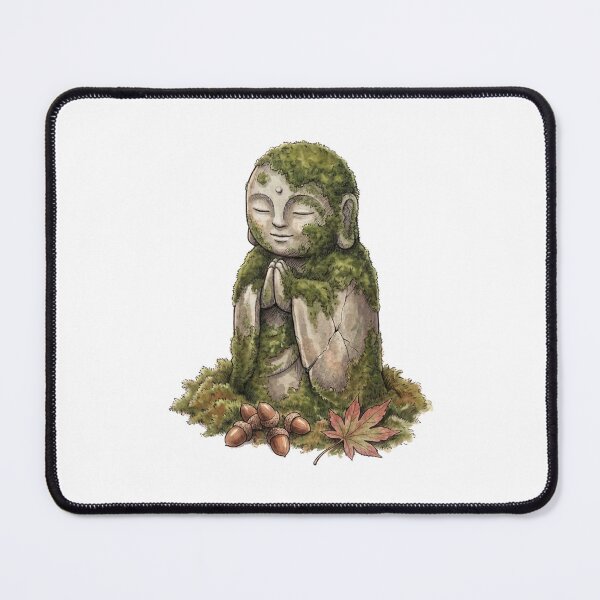 Item preview, Mossy Jizo Statue designed and sold by Sumi & Stone.